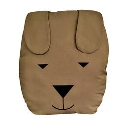 Knuffel kussen bruin