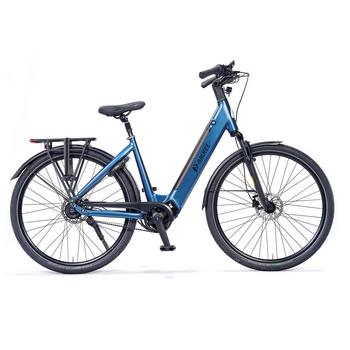 Bikkel Tuba S N7 Gates Disc 630Wh dark blue mat 49cm elektrische damesfiets