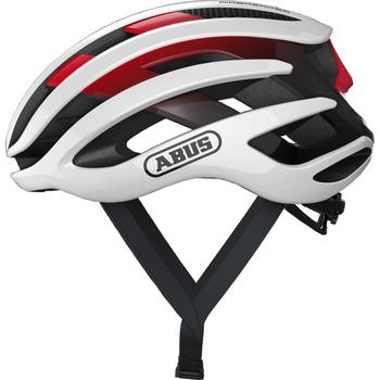 Abus Airbreaker L white red race helm