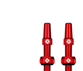 Muc-off tubeless ventiel set  44mm rood