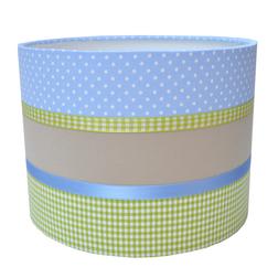 Lampenkap like groen/licht blauw