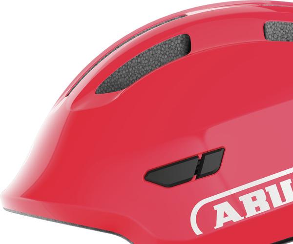 Abus Smiley 3.0 S shiny red kinder helm