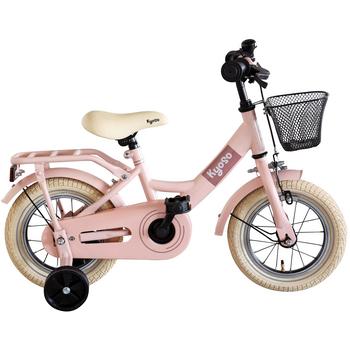 Kyoso Sparkle mat-roze 12inch kinderfiets