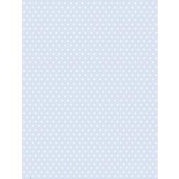 Hoeslaken licht blauw ster
