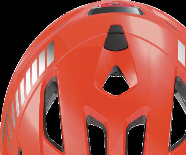 Abus Urban-I 3.0 signal orange S fiets helm 4