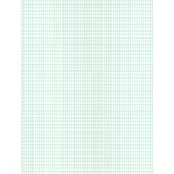 Hoeslaken mint groen ruit