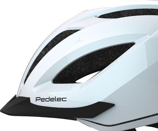 Abus Pedelec 1.1 L pearl white fiets helm