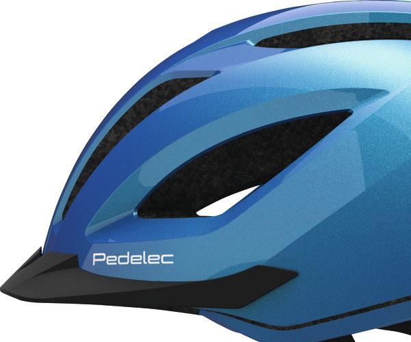 Abus Pedelec 1.1 L steel blue fiets helm