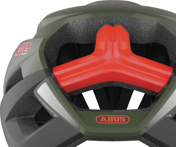 Abus Stormchaser L olive green race helm 3
