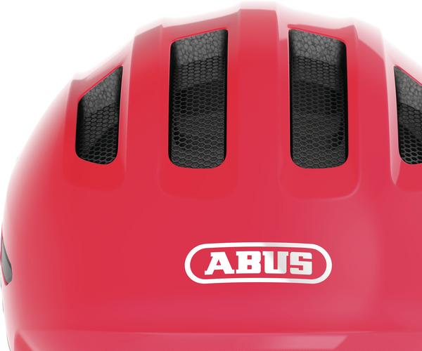 Abus Smiley 3.0 M shiny red kinder helm 2