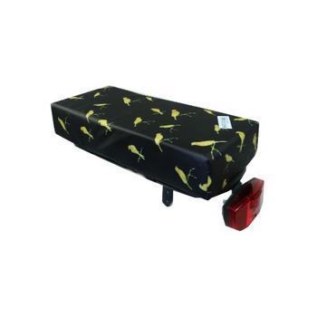 Hoodie Big Cushie gold birds