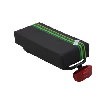 Hoodie Big Cushie zwart-groen