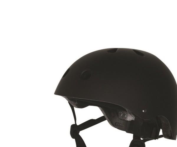 Kiddimoto mat zwart Small helm