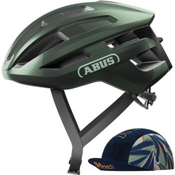 Abus PowerDome ACE moss green L race helm