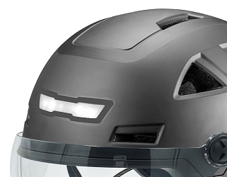 Helm E-Light mat Zwart Snorscooter 25 km p/u Speed pedelic Vito S/M/L/XL
