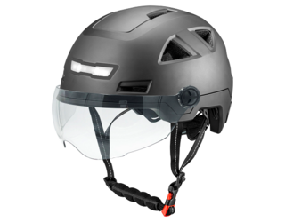 Helm E-Light mat Zwart Snorscooter 25 km p/u Speed pedelic Vito S/M/L/XL