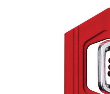 Crankbrothers pedaal candy 1 rood / rode veer