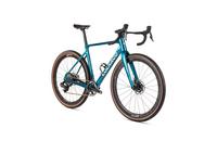 Colnago G4X blu - Fondo bianco-prospettiva ant