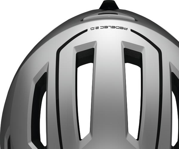 Abus Pedelec 2.0 ACE M silver fiets helm 4