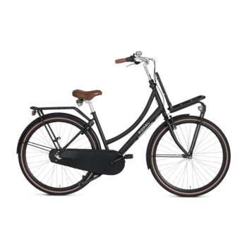 Popal Daily Dutch Basic Plus N3 47cm matzwart Transportfiets