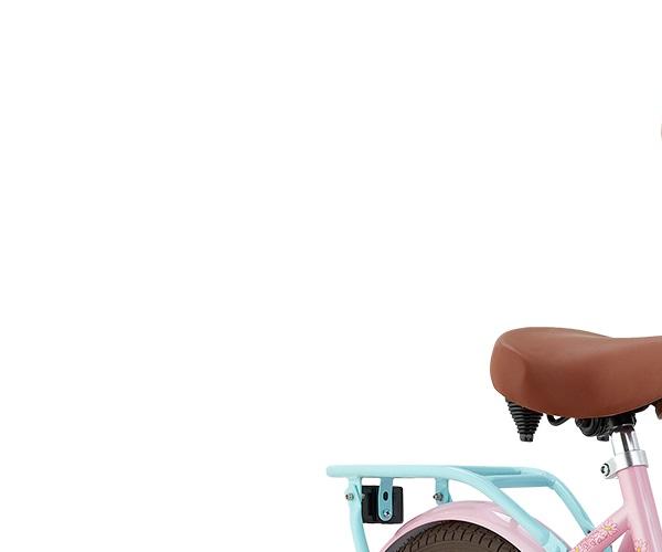 SuperSuper Lola 16inch roze-turquoise meisjes Transportfiets