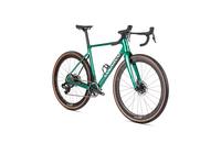 Colnago G4X verde - Fondo bianco-prospettiva ant