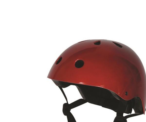 Kiddimoto metallic red Small helm