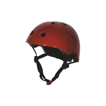 Kiddimoto metallic red Medium helm