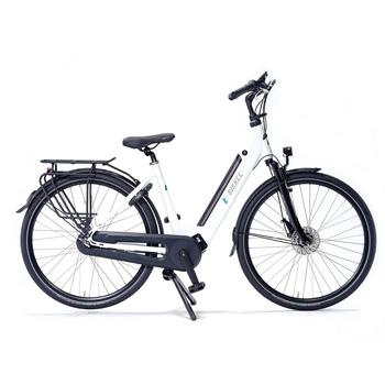 Bikkel Tuba M pearl white 49cm elektrische moederfiets