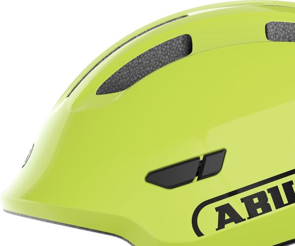 Abus Smiley 3.0 S shiny yellow kinder helm