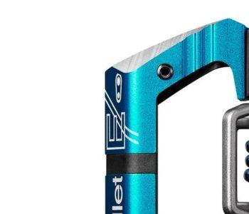 Crankbrothers pedaal mallet e electric blue / blau