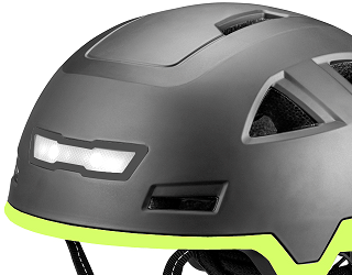 Helm E-City Glans Zwart-Geel Snorscooter 25 km p/u Speed pedelic Vito