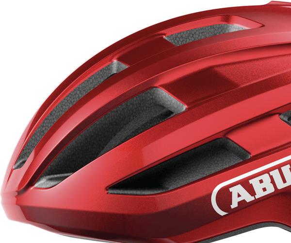 Abus PowerDome MIPS blaze red S race helm