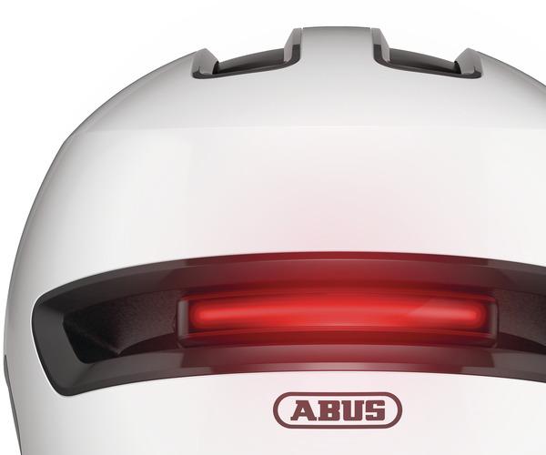 Abus Hud-Y shiny white M urban helm 3