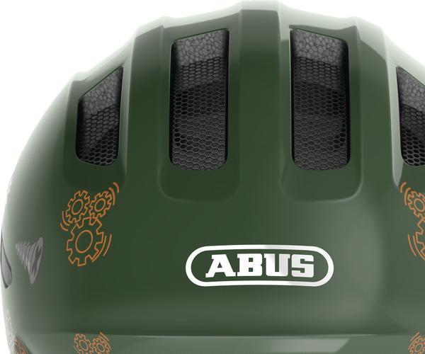 Abus Smiley 3.0 S green robo shiny kinder helm 2