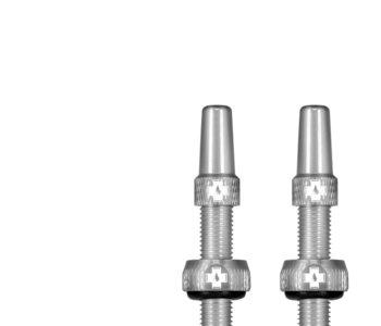 Muc-off tubeless ventiel set 44mm zilver