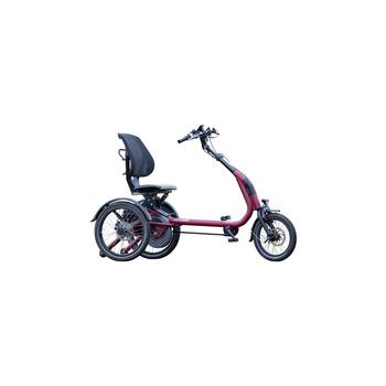 Van Raam Easy Rider Compact wijnrood elektrische driewieler