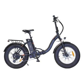 Altec Focus-S 8-spd matt-black elektrische FatBike Vouwfiets