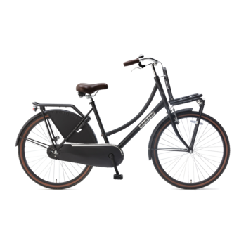 Popal Daily Dutch Basic 26inch matzwart Transportfiets