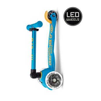 Mini Micro DeLuxe inklapbaar Led ocean blue step