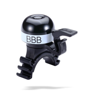 Bbb-16 Fietsbel Minibell  Zwart/Wit