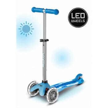 Mini Micro DeLuxe Glow Led Plus arctic blauw step