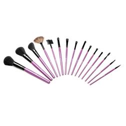 BH Cosmetics BH Cosmetics Wild Purple Makeup Brush Set 15-delig BH Cosmetics BH Cosmetics Wild Purple Makeup Brush Set 15-delig
