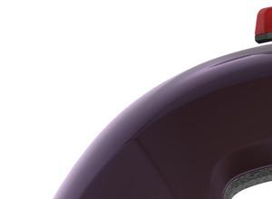 Abus Smiley 3.0 ACE LED S royal purple kinder helm 4