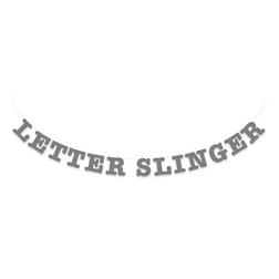 Letterslinger grijs