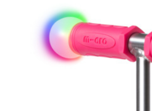 Mini Micro DeLuxe roze Magic Led step