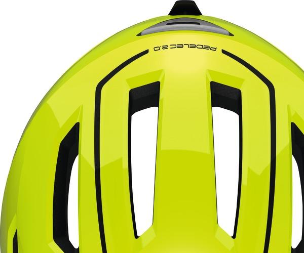 Abus Pedelec 2.0 S signal yellow fiets helm 4