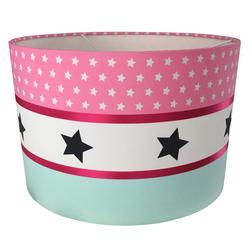 Lampenkap mint/roze