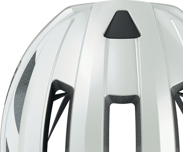 Abus Macator pearl white shiny L race helm 4