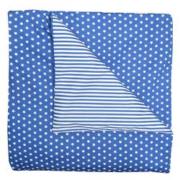 Dekbedovertrek kobalt blauw